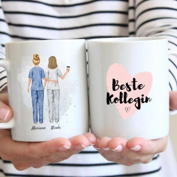 Best Nurse - Personalized Mug (1-3 Persons)