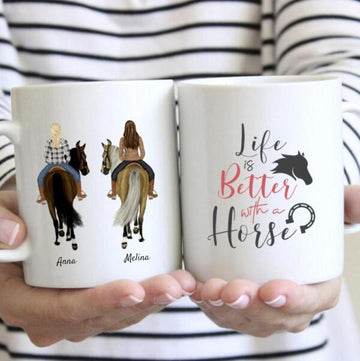 Best Horse Friends - Personalized Mug