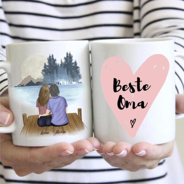 Best Grandma/Mom - Personalized Mug
