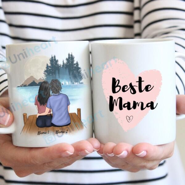 Best Grandma/Mom - Personalized Mug