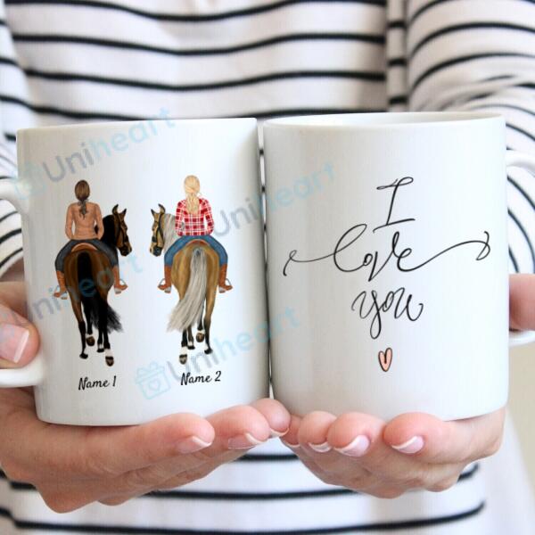 Best Horse Friends - Personalized Mug