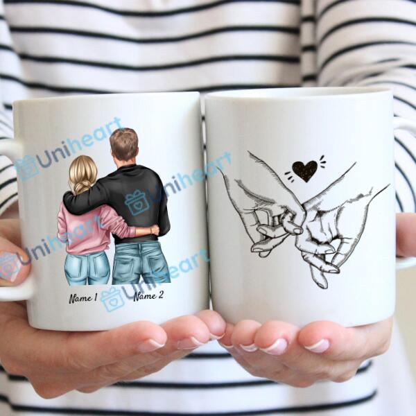 Best Couple Hug - Personalized Mug