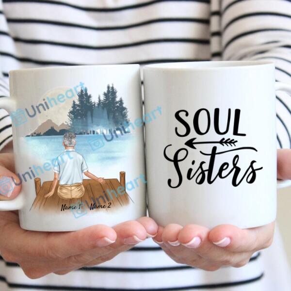 Grandpa with Grandchild - Personalized Mug